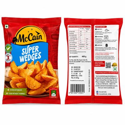McCAIN SUPER WEDGES - 400g